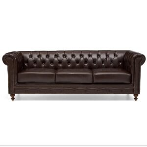 Chesterfield Brown Sofa