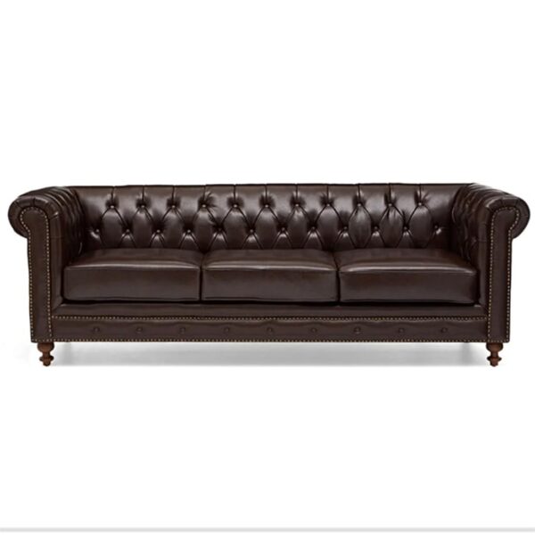 Chesterfield Brown Sofa