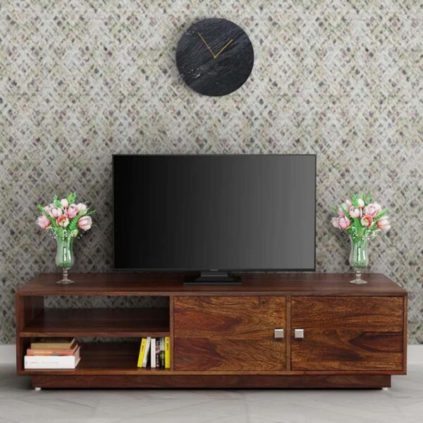 Wood TV Cabinet for Living Room & Bedroom