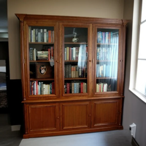 Walnut Finishing 3 Door Almirah