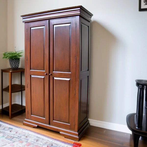 Walnut Finishing 2 Door Almirah