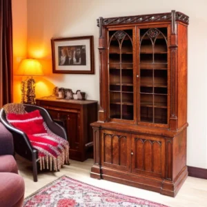 Walnut Finishing 2+2 Door Almirah