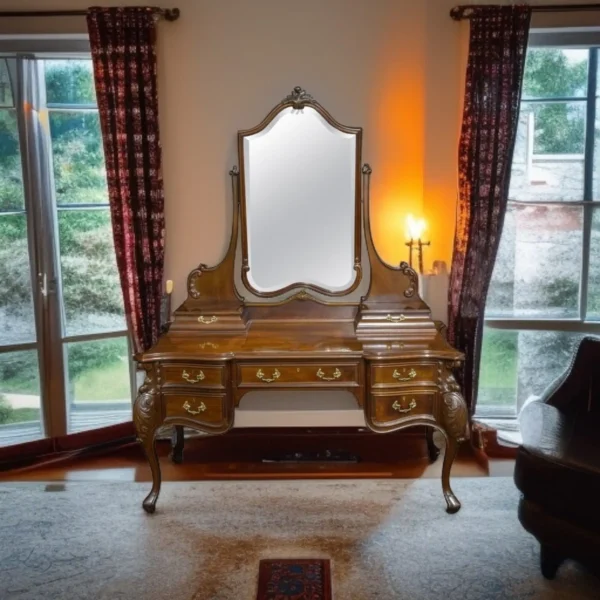 Carving Work Dressing Table