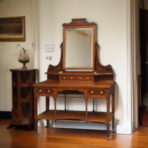 Classic Carving Dressing Table