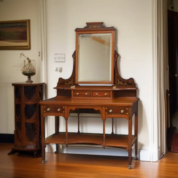 Classic Carving Dressing Table