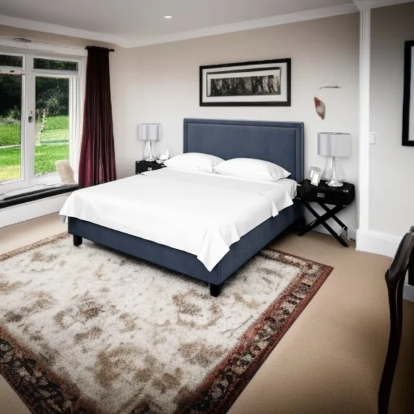 Upholstered Standard Size Bed