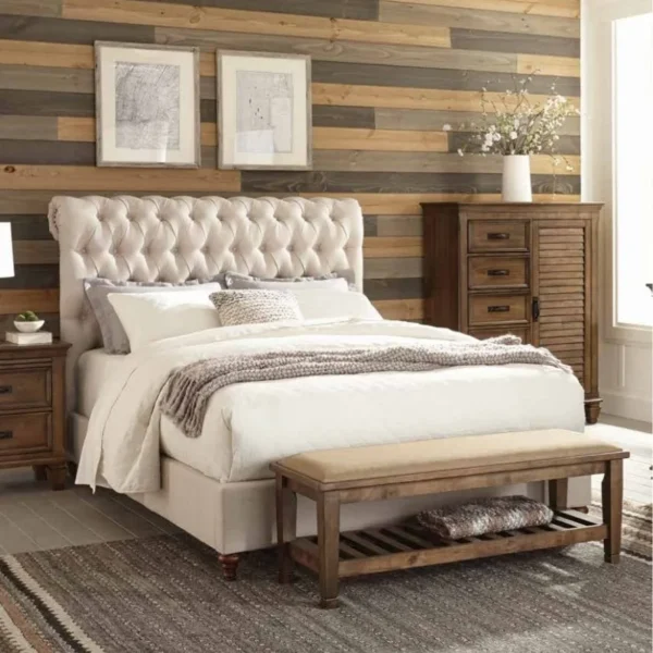 Upholstered Standard Bed