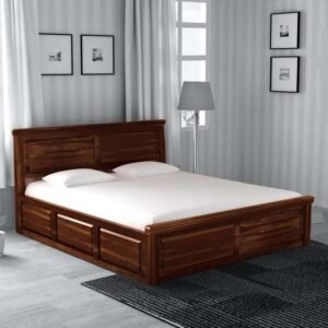 A Grade Wood Bed with Storage UFA