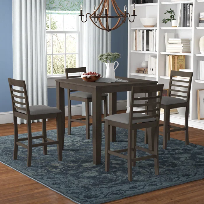 Axes Modern Teak Wood Rectangular 4