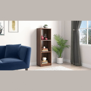 Darcia Handmade Engineered Wood Bookshelf & Racks for or Home & Office Storage ( Walnut Finish )
