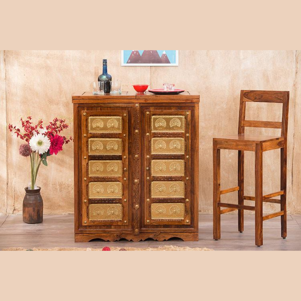 Majestic Brass Storing Handmade Tea