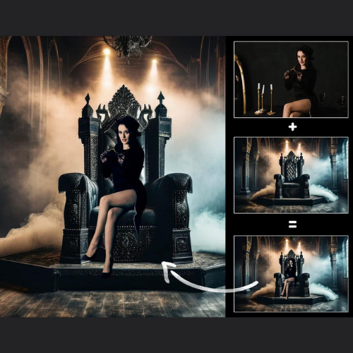 Kingdom Royal Antique Luxury Hand-C