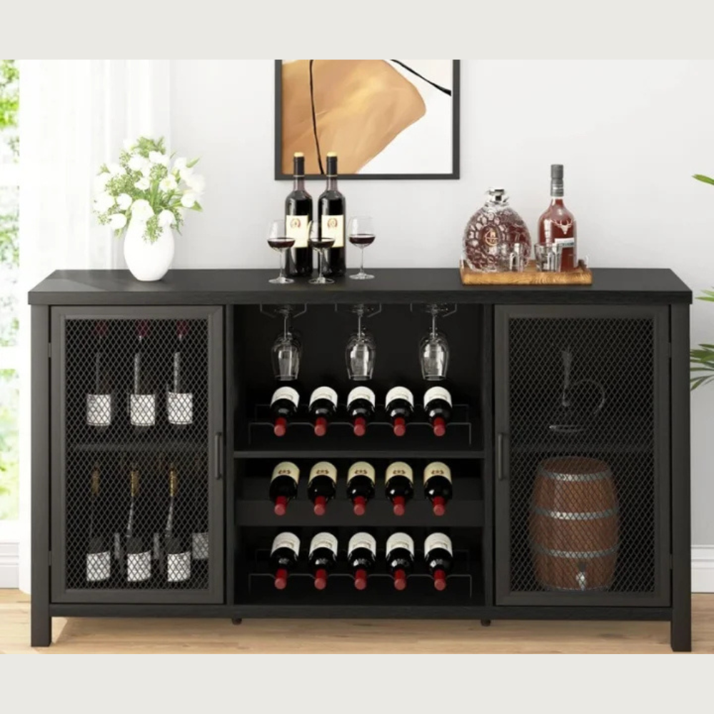 Adelyn Handmade Teak Wood Bar Cabin