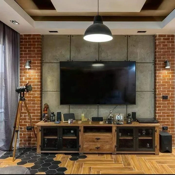 Bruft Rectangular Handmade Teak Woo