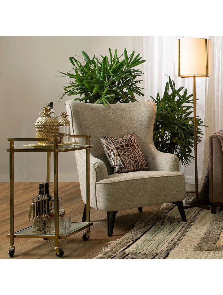 Marvella Two Shelves Stainless Stee