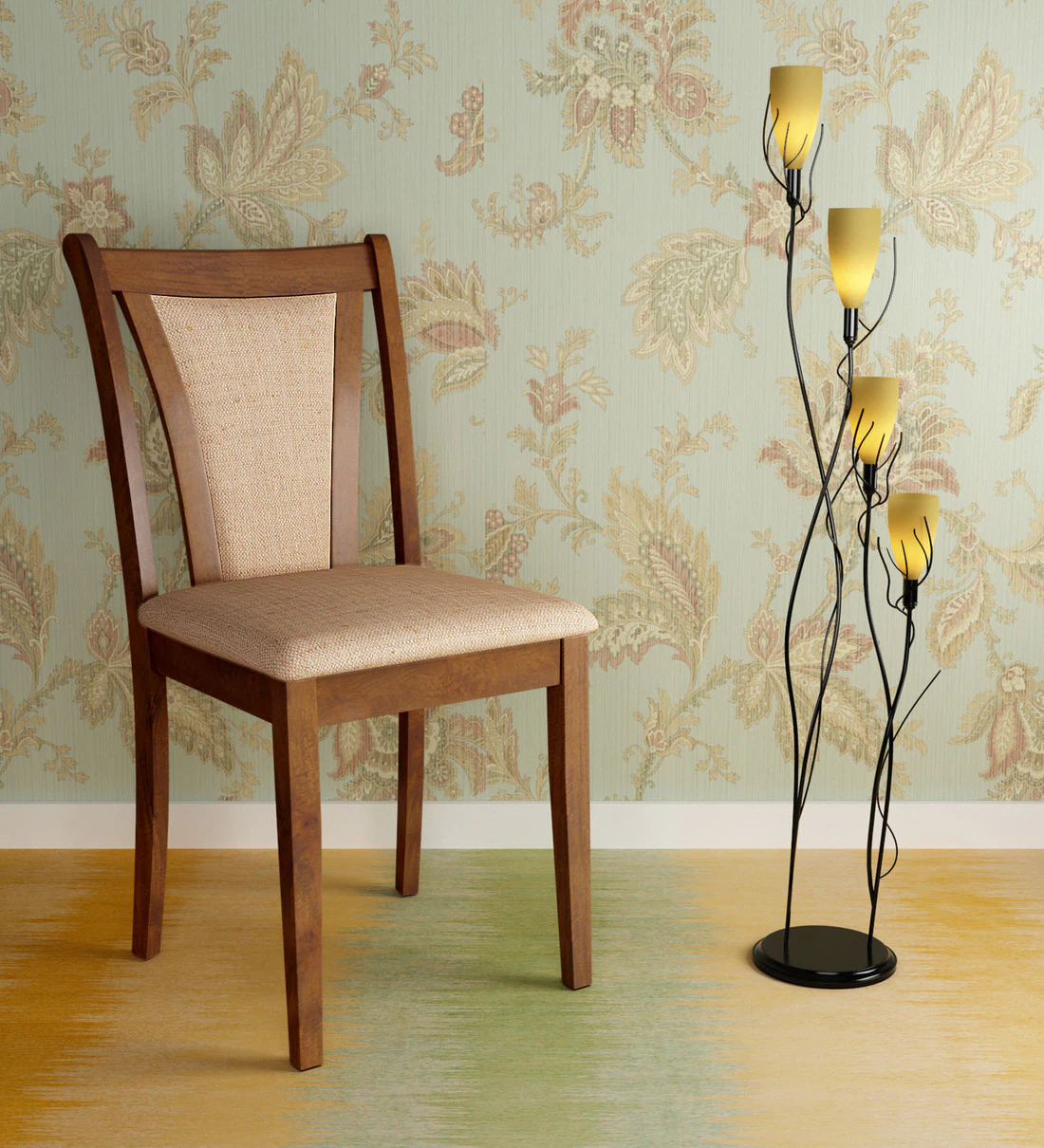 Jewel Handmade Teak Wood Dining Cha