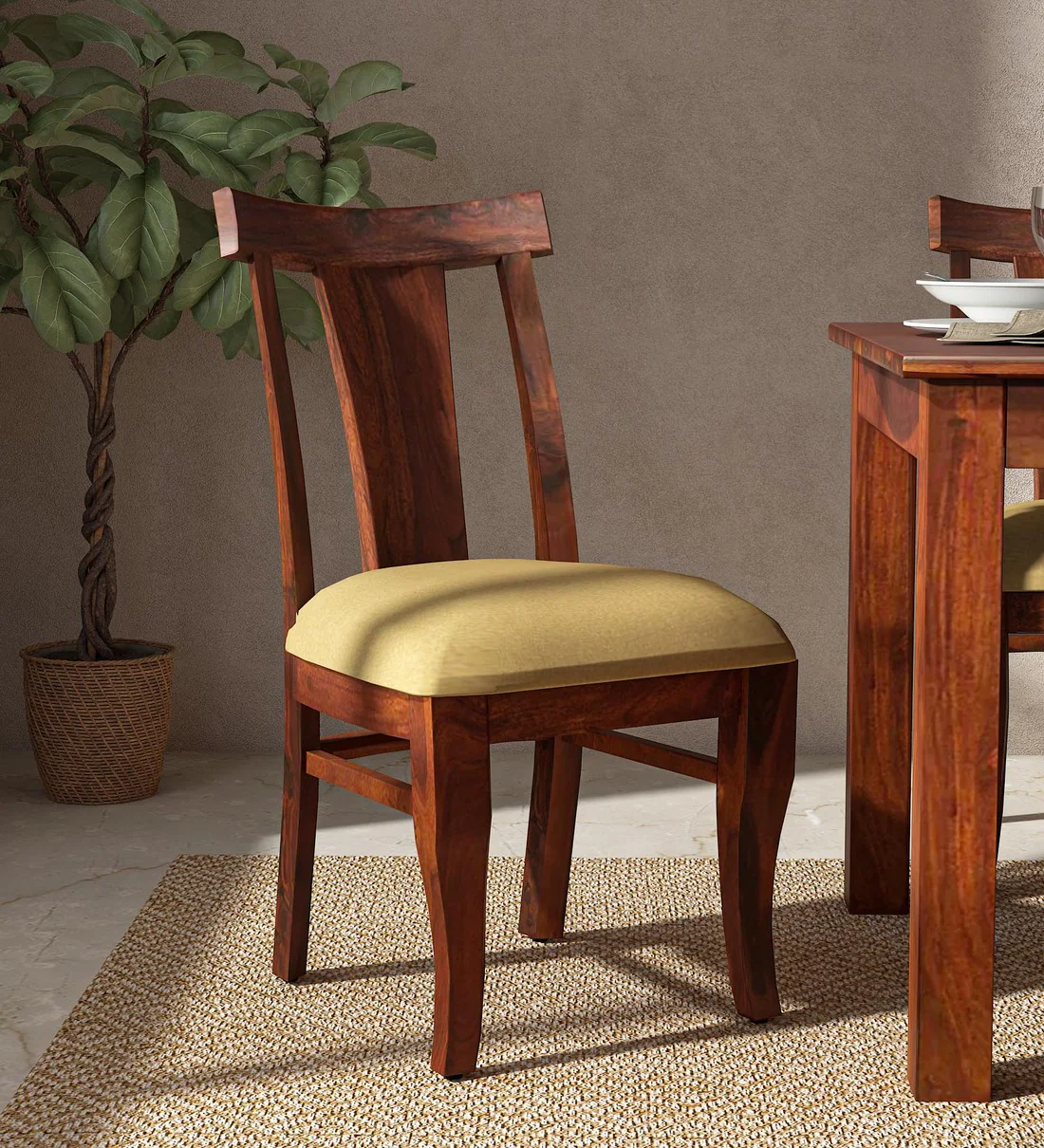 Kentan Handmade Teak Wood Dining Ch