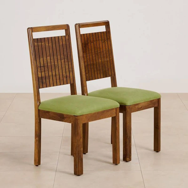 Olivia Handmade Teak Wood Dining Ch