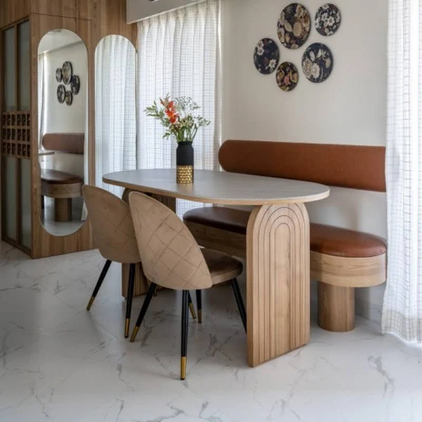 Parisian Bistro Handmade Teak Wood 