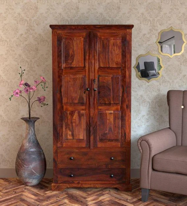 Handmade Teak Wood Wardrobes & 