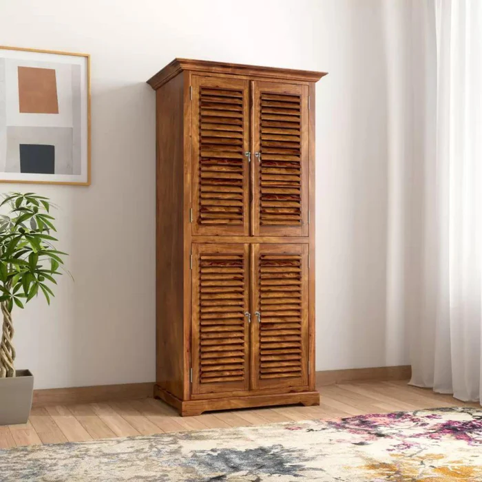 Handmade Teak Wood Wardrobes & 