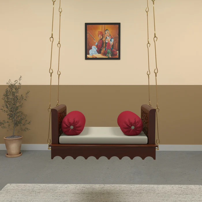 Irish Handmade Teak Wood Swing Pati