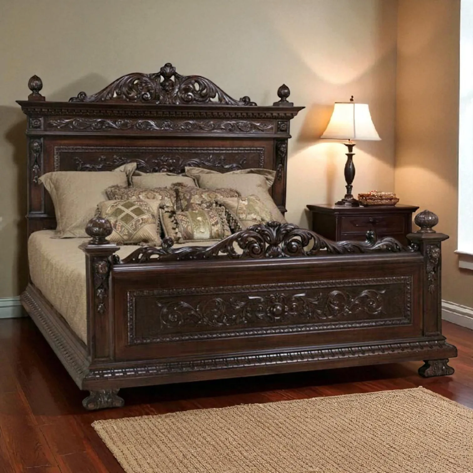 Victorian Headboard Carvi