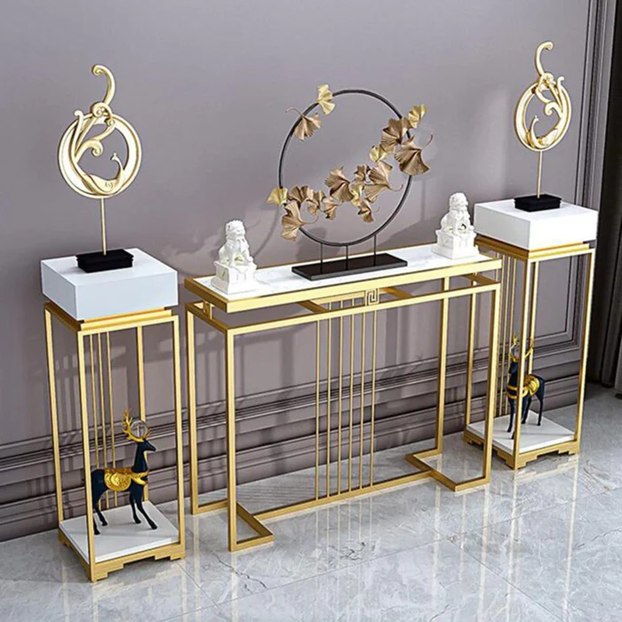 Modern Design Golden Console Table 