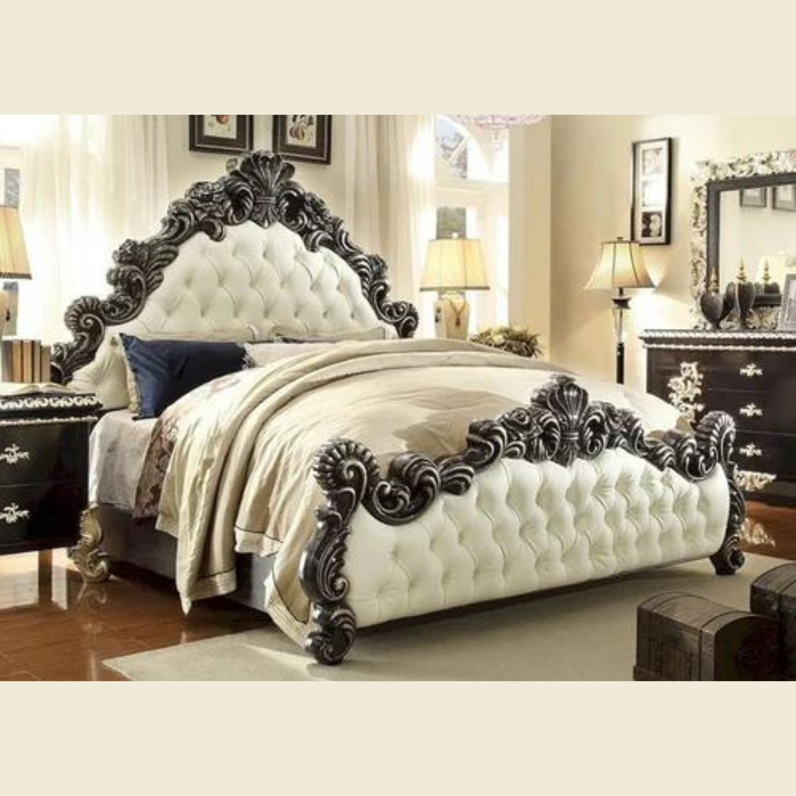 Royal Luxurious Hand Carv