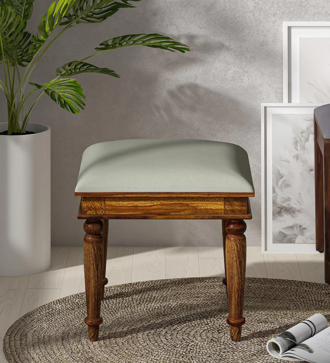 Ridhaan Style Accent Handmade Teak 