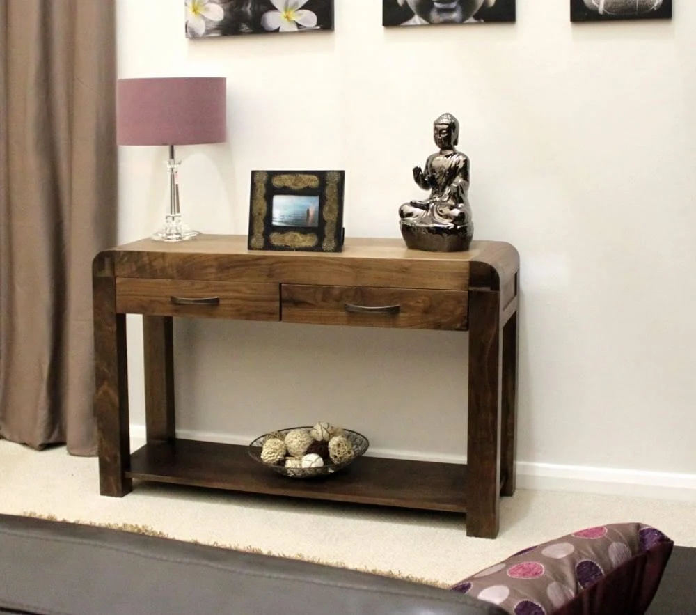 Baumhaus Handmade Teak Wood Console